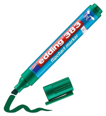 Produktbild von Edding 383, 1 Stück(e), Grün, Kunststoff, Rund, 1 mm, 5 mm