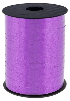 Produktbild von Geschenkband / Ballonband / Polyband / Kräuselband 458 m - lila