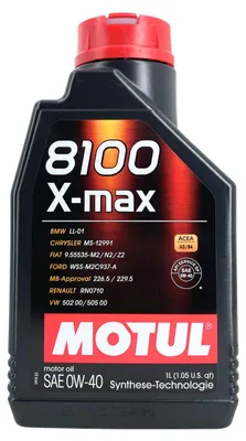 Produktbild von Motul 8100 X-max 0W-40 1 Liter (110071)