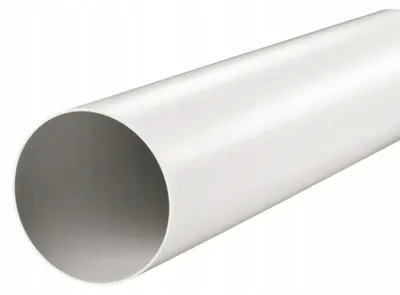 Produktbild von Rundkanal 100 mm 1 m PVC VENTS 1100-4