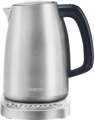 Zdjęcie produktu dla Sencor SWK 1796SS Czajnik elektryczny, 1,7 l, moc 2200 W, stal nierdzewna, możliwość ściemniania temperatury