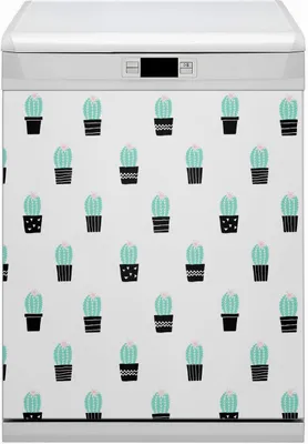 Produktbild von Magnet für Spülmaschine Abwaschbar 60x70 cm Magnet für Spülmaschine Magnetmatte Nachbildung - Kakteen