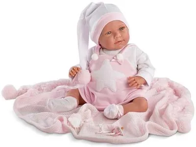 Produktbild von 74024 Lachende Olivier Puppe pink.pajamas