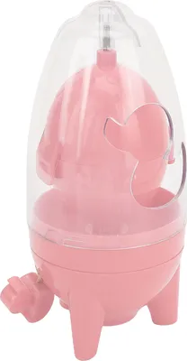 Image de Spinners d'oeufs Protection parfaite Tampon en silicone de qualité alimentaire Mélanger le blanc d'oeuf Le jaune d'oeuf Opération simple Agitateur d'oeufs pour la maison Rose