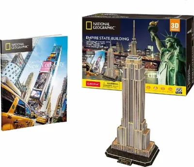 Zdjęcie produktu dla CubicFun The Empire State Building, 66 szt., Budynki