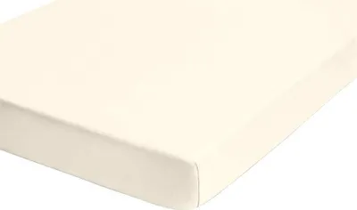 Produktbild von Biberna Jersey-Stretch Spannbettlaken Spannbetttuch 90x200 cm - 100x200 cm Natur