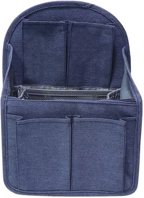 Image de Organiseur en nylon pour sac à dos - Pochette universelle pour hommes et femmes - Sacs à bandoulière, sacs à main et sacs à bandoulière - Organiseur, bleu marine