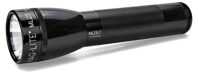 Produktbild von Maglite ML25LT, Taschenlampe, Schwarz, Aluminium, Drehregler, 1 m, IPX4