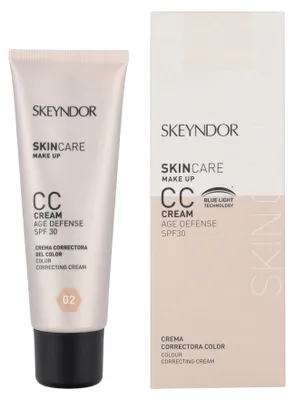 Produktbild von Sonnencreme Skeyndor CC Cream Age Defence SPF30