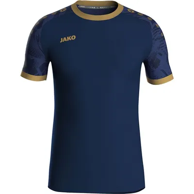 Produktbild von Jako Iconic Trikot Kurzarm Kinder - Navy / Marine / Gold