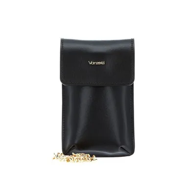 Immagine prodotto di Vanzetti Pelle borsa per cellulare borsa a tracolla Phone Bag Dark Brown marrone