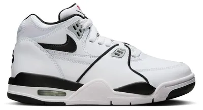 Zdjęcie produktu dla Nike Air Flight '89 White Black Wolf Grey (wersja dla dziewcząt) - rozmiar EU 39