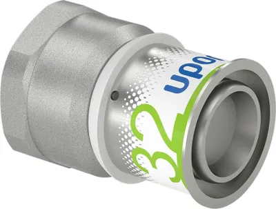 Produktbild von UPONOR S-Press PLUS, Übergangsmuffe, 32-Rp1"FT, 1 Stk.