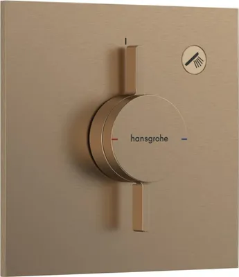 Obrázek produktu pro HansGrohe DuoTurn E sprchová baterie UP F-Set BBR kartáčovaný bronz, 75617140