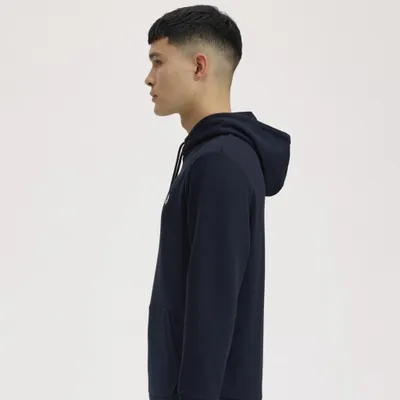 Zdjęcie produktu dla Fred Perry Tipped Hooded Sweatshirt Niebieski
