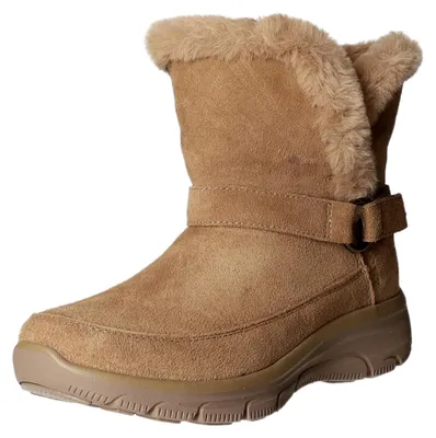 Zdjęcie produktu dla Skechers Easy Going Dreamers Luxe Vibes, buty slip-on, kolor brązowy, rozmiar EU 37