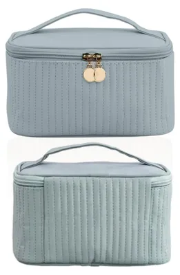 Immagine prodotto di Borsa da trucco portatile per donne - Custodia da toilette in  impermeabile
