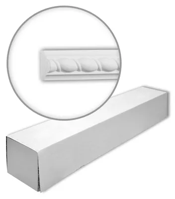 Produktbild von Profhome 151353 Wand- und Friesleisten 1 Karton SET mit 28 Zierleisten | 56 m