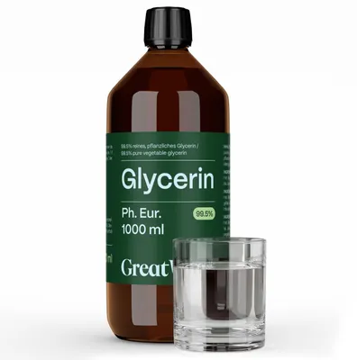 Produktbild von VitaFeel Glycerin 99,5% - 1000 ml |perfekt für DIY-Desinfektion, rein pflanzlich & vegan