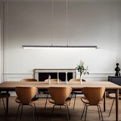 Produktbild von ESTO Hängeleuchte Esszimmer Pendelleuchte Wohnzimmer Hängelampe chrom 710060
