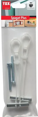 Produktbild von TOX 036 600 021, Schrauben- & Dübelsatz, Beton, Metall, Grau, 5 mm, 60 mm