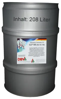 Produktbild von DBV CLP 150 (ISO VG 150) 208-Liter-Fass