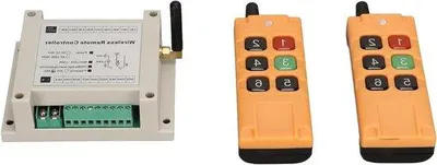 Image de Télécommande universelle sans fil à 6 canaux avec relais, 433 MHz, 12 V CC