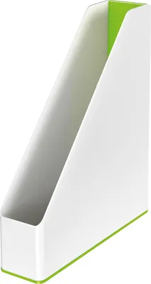 Produktbild von Leitz Stehsammler WOW 53621054 DIN A4 PS weiß/grün