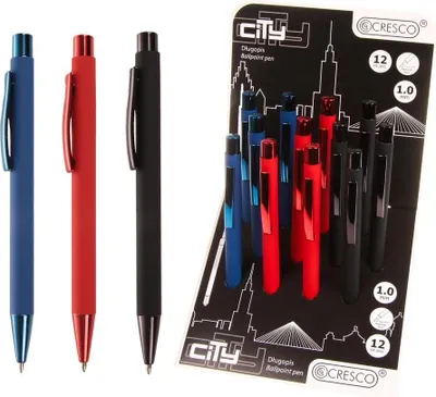 Image de Stylo à bille City (12 pièces) - Cresco