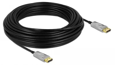 Zdjęcie produktu dla DeLOCK 85887, 20 m, DisplayPort, DisplayPort, Męska, Męska, 7680 x 4320 px