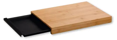 Immagine prodotto di KESPER Tagliere in bambù con contenitore Nero 58358