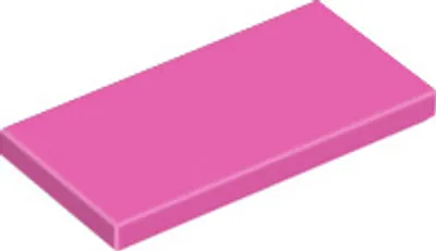 Immagine prodotto di 1 pezzo LEGO, parte c. 87079 in rosa scuro