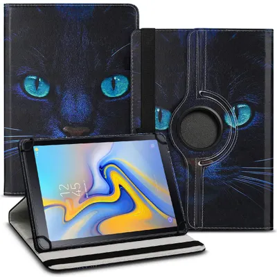 Produktbild von Tablet Hülle für Samsung Galaxy Tab A 10.5 Tasche Schutzhülle Case Cover DrehbarFarben:Motiv 9