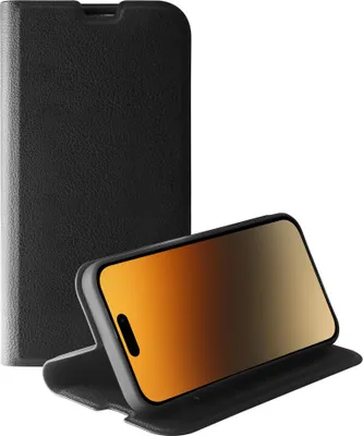 Produktbild von Premium Wallet, Book Cover für iPhone 15 Pro Max, schwarz (63917) Handyhülle