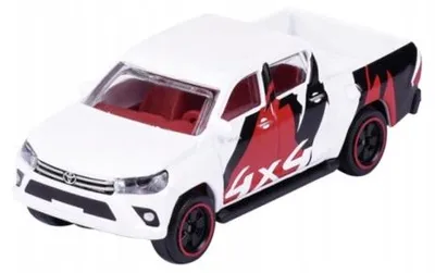 Produktbild von Majorette Toyota Hilux Revo Spielzeugauto Metall Weiß