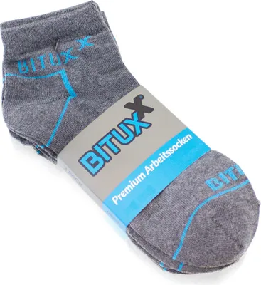 Produktbild von Bituxx 1 Paar Sneakers Freizeit & Arbeitssocken Grau 47-50 MS-18290