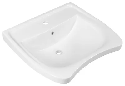 Immagine prodotto di Lavabo in Vetroceramica per disabili HANDICAP 60x55cm, bianco