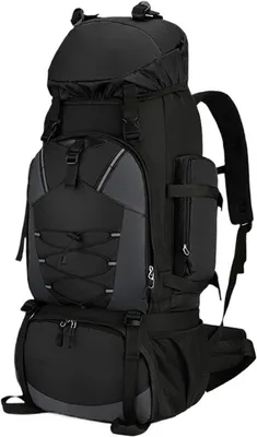 Imagen del producto de Mochila de senderismo, mochila de camping de 90 litros con gran capacidad