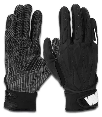 Image de Gants de Football Américain Nike D-Tack 7.0 Noir
