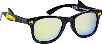 Zdjęcie produktu dla Okulary przeciwsłoneczne Batman dla dzieci - okulary ochronne UV i okulary rekreacyjne w stylu superbohatera