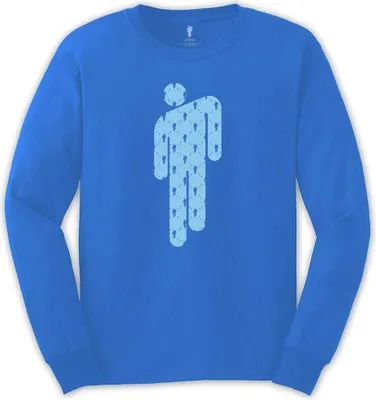 Obrázek produktu pro Billie Eilish Manonman Mid Blue L Tričko