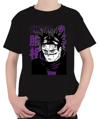 Obrázok produktu pre Tričko s motívom Jujutsu Kaisen Choso, manga, darček, anime, estetika, Japonsko, štýl Y2K, detské, čierna farba, veľkosť 140