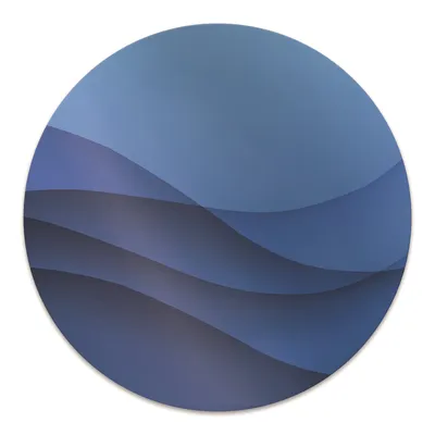 Produktbild von Rundmatte - Stuhlunterlage Bürostuhlunterlage - Rund Ø 100 cm - Bodenmatte - Fußmatte - Tiefe der Tiefe.