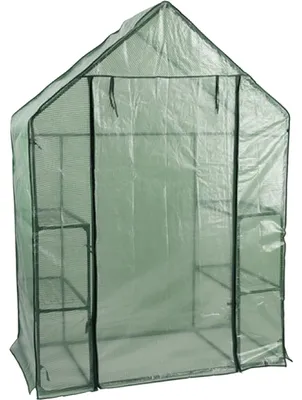 Immagine prodotto di Serra Kinzo Garden – accessibile – con chiusura a zip – dimensioni 1430 x 730 x 1950 – colore verde