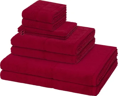 Produktbild von Möve for frottana Pearl 2 X Wasch- 2 X Gäste- 2 X Dusch- 2 X Handtuch im Set Moderner Mix aus Walk- und Zwirnfrottier, Hohe Flauschigkeit und sanfter Massageeffekt, Saugfähig und schnell trocknend