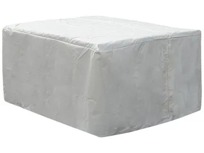 Produktbild von BELIANI Regenschutz für Gartenmöbel Weiß Stoff mit PVC Beschichtung 320 x 120 x 90 cm Rechteckig Modern