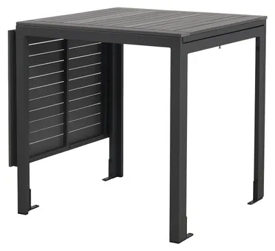 Produktbild von home24 Klapptisch - Aluminium - Grau