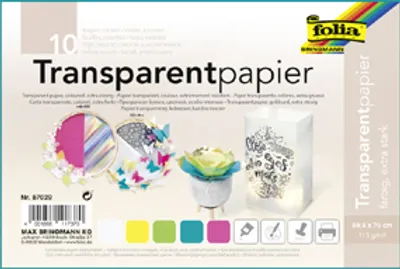 Produktbild von folia Transparentpapier "Candy" 505 x 700 mm 115 g/qm