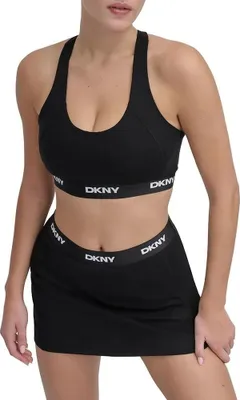 Obrázek produktu pro Dkny Logo Elastic Scoop Sport-bh Black S Women Black S
