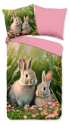 Produktbild von Pure Bettbezug Pure 135x200 + 1* 80x80 cm Bettwäsche 135x200 + 1 x 80x80 cm 2 teilig  Izzy 33447.44.08 Grün